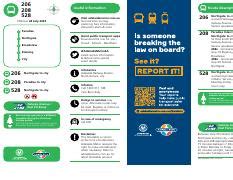 N 725 Useful information W E S Visit adelaidemetro.com.au .